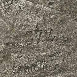 Pre Owned Hermes Oran Size 37.5 Black Leather Flat Slide