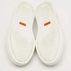 Pre Owned Hermès Game Size 37.5 Pink Suede Slip On Sneakers