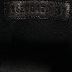 Pre Owned حذاء رياضي هيرمس ميلز ثلاثي الألوان جلد ونيوبيرين منخفض من أعلى مقاس 37