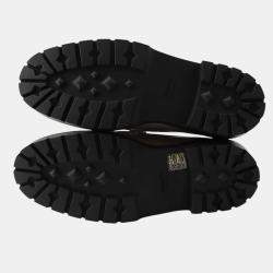 مملوكة مسبقًا Hermes Clement Mocassins Beige Galet Calf Leather Size 38 1/2