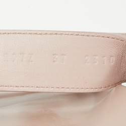 Pre Owned Hermes Chypre Size 37 Beige Suede Flat Slide