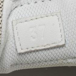 Pre Owned حذاء رياضي هيرمس جت سويدي رمادي برباط مقاس 40