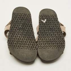 مملوكة مسبقًا صندل هيرمس سويبري سويدي أزرق كحلي مقاس 38.5