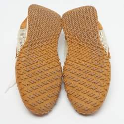 مملوكة مسبقًا حذاء رياضي هيرمس جت سويدي رمادي برباط مقاس 40