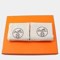 Pre Owned Hermes Forever Side Gore Boots Brown Suede Size 38