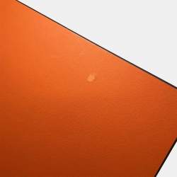 Pre Owned حذاء بوت قصير بسحاب جانبي هيرمس ديمارش جلد بني مقاس 38