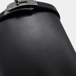 Pre Owned Hermes Jumping Long Boots Black Leather Size 36H