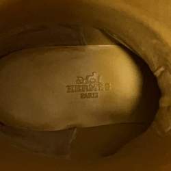 Pre Owned Hermes Jumping Long Boots Black Leather Size 36H