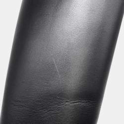 Pre Owned Hermes Jumping Long Boots Black Leather Size 36H