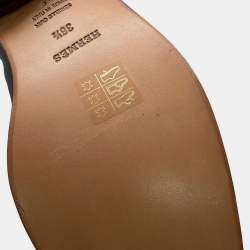 Pre Owned Hermes Jumping Long Boots Black Leather Size 36H