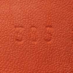 مملوكة مسبقًا Hermes Chypre Size 38.5 Pink/Orange Suede Flat Sandals