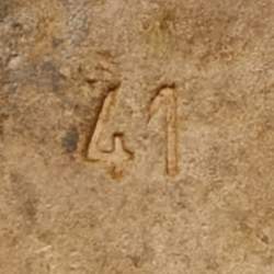 مملوكة مسبقًا صندل هيرمس اوران جلد نعام رصاصي مقاس 40