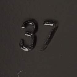 Pre Owned صندل بكعب ستراب هيرمس برمير جلد ذهبي معدني مقاس 37