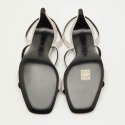 مملوكة مسبقًا صندل هيرميس نعال خلفية غلامور شامواه زهري فاتح مقاس 40