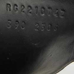 Pre Owned صندل إمباير هيرمس جلد أسود مقاس 39