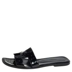 Hermes Oasis Sandals In Ostrich Leather #100-1 – TasBatam168