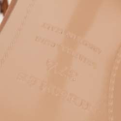 Hermes Brown Leather Premiere Ankle Strap Sandals Size 37.5