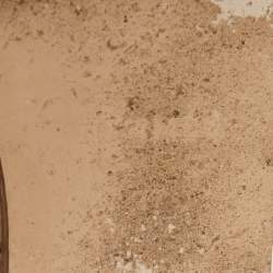 Pre Owned Hermes Multicolor Leather Thalassa Flats Size 37