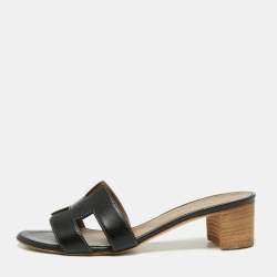 LV Oasis Mules - Luxury Black