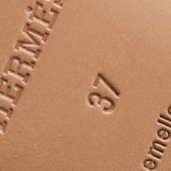 مملوكة مسبقًا Hermes Black Leather Neo Ankle Length Boots Size 37