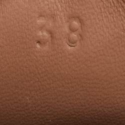 مملوكة مسبقًا Hermes Pink/Beige Suede and Velvet Bouncing Sneakers Size 38