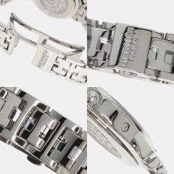 Hermes Silver Stainless Steel Clipper CL4.210 Quartz Women's Wristwatch 29 mm