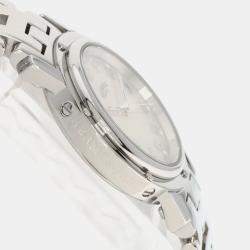 Hermes Silver Stainless Steel Clipper CL4.210 Quartz Women's Wristwatch 29 mm