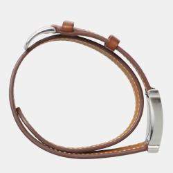 Pre Owned Hermes Heure H Watch, Small Model Women's Watch Quartz  23 mm