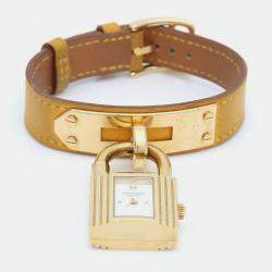 Pre Owned Hermes Kelly Quartz Stainless Steel Women's Wristwatch 20 mm