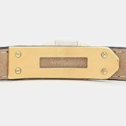 مملوكة مسبقًا Hermes Kelly Quartz Stainless Steel Women's Wristwatch 20 mm