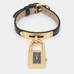 مملوكة مسبقًا Hermes Kelly Quartz Stainless Steel Women's Wristwatch 20 mm