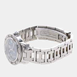 Pre Owned Hermes Clipper CL5.210 Quartz Stainless Steel Women's Wristwatch 28 mm