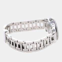 Pre Owned Hermes Clipper CL5.210 Quartz Stainless Steel Women's Wristwatch 28 mm