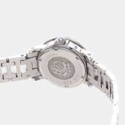 Pre Owned Hermes Clipper CL5.210 Quartz Stainless Steel Women's Wristwatch 28 mm