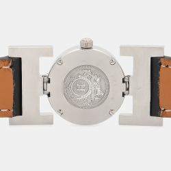 Pre Owned Hermes Paprika PA1.220 Quartz Stainless Steel Women's Wristwatch 21 mm