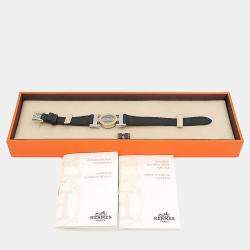 Pre Owned Hermes Paprika PA1.220 Quartz Stainless Steel Women's Wristwatch 21 mm