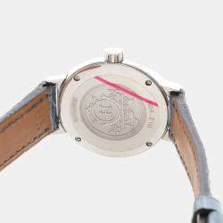 Pre Owned Hermes Nomad N04.210 Quartz Stainless Steel Women's Wristwatch 28 mm