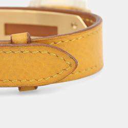 مملوكة مسبقًا Hermes Kelly Quartz Stainless Steel Women's Wristwatch 20 mm