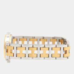 Pre Owned Hermes Clipper Quartz Stainless Steel Women's Wristwatch 24 mm