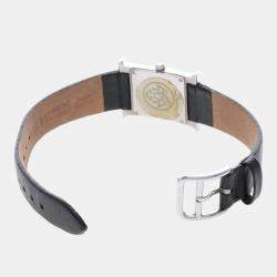 Pre Owned Hermes H Heure HH1.210 Quartz Stainless Steel Women's Wristwatch 21 mm