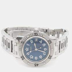 Pre Owned Hermes Clipper CL5.210 Quartz Stainless Steel Women's Wristwatch 28 mm