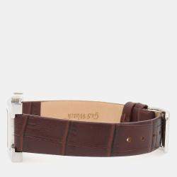 Pre Owned Hermes H Hour HH1.210 Quartz Stainless Steel Women's Wristwatch 21 mm