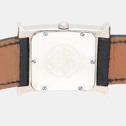 Pre Owned Hermes Heure H HH1.505 Quartz Stainless Steel Womens Wristwatch 26 mm