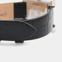 Pre Owned Hermes Heure H HH1.210 Quartz Mother of Pearl Stainless Steel Womens Wristwatch 21 mm