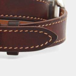 Pre Owned Hermes Cape Cod CC1.210 Quartz Stainless Steel Womens Wristwatch 23 mm