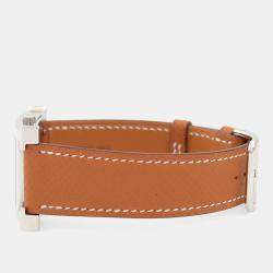 Pre Owned Hermes Heure H HH1.510e Quartz Stainless Steel Men's Wristwatch 26.5 mm