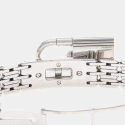 Pre Owned Hermes Kelly KE4.110 Quartz Stainless Steel Womens Wristwatch 16.5 mm