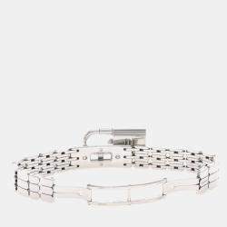 Pre Owned Hermes Kelly KE4.110 Quartz Stainless Steel Womens Wristwatch 16.5 mm