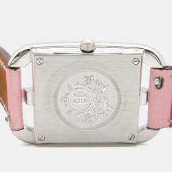 Pre Owned Hermes Cape Cod CC1.233 Quartz White Stainless Steel  Women's Wristwatch 23 mm