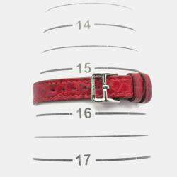 Pre Owned Hermes Medor ME2.131 Quartz Silver Stainless Steel Diamond Women's Wristwatch 17 mm